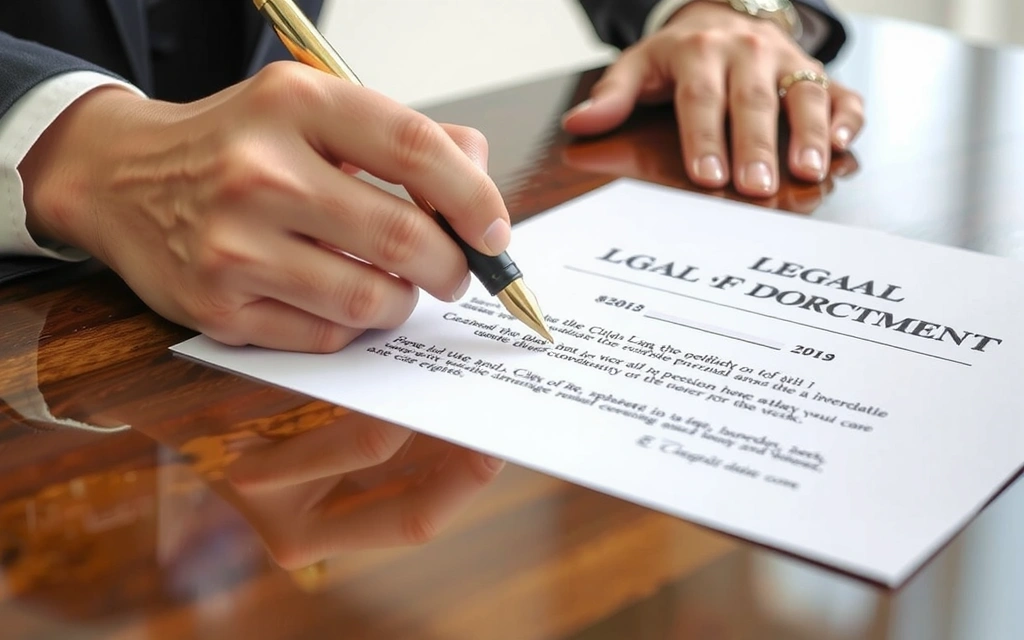 Mani che firmano un contratto, simbolo di accordo e legalità